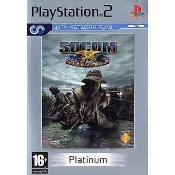 SOCOM U.S. Navy SEALs-Platinum (PlayStation 2) Gebruikt