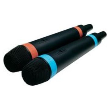 Sony PlayStation 3 Wireless Singstar Microfoons-Zwart (PlayStation 3) Gebruikt