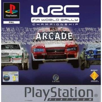 WRC FIA World Rally Championship Arcade-Platinum (PlayStation 1) Gebruikt