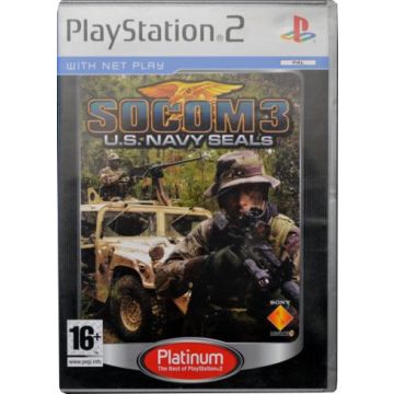 SOCOM 3 U.S. Navy SEALs-Platinum (PlayStation 2) Gebruikt