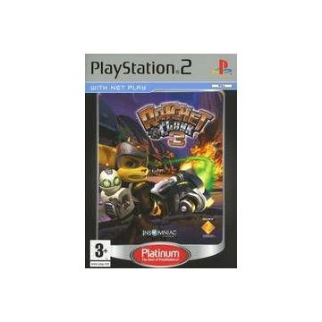 Ratchet & Clank 3-Platinum (PlayStation 2) Gebruikt