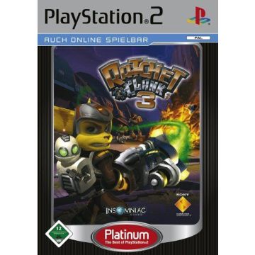 Ratchet & Clank 3-Platinum Duits (PlayStation 2) Gebruikt