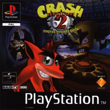 Crash Bandicoot 2 Cortex Strikes Back-Standaard (PlayStation 1) Gebruikt
