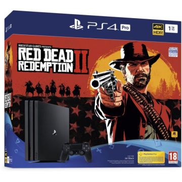 Sony PlayStation 4 Pro 1TB Pack-Red Dead Redemption 2 (PlayStation 4) Gebruikt