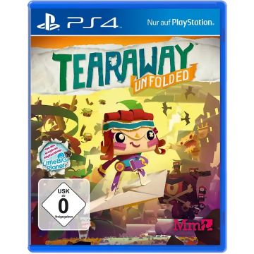 Tearaway Unfolded-Duits (PlayStation 4) Gebruikt