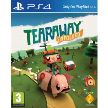 Tearaway Unfolded-Standaard (PlayStation 4) Nieuw