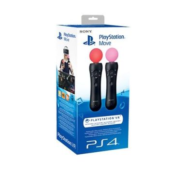 Sony PS Move Twin Pack-Zwart (PlayStation 4) Gebruikt