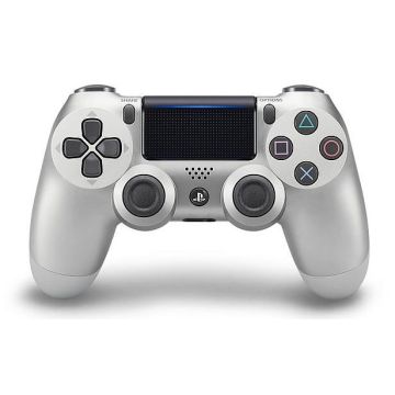 Sony DualShock 4 V2 Wireless Controller-Zilver (PlayStation 4) Gebruikt