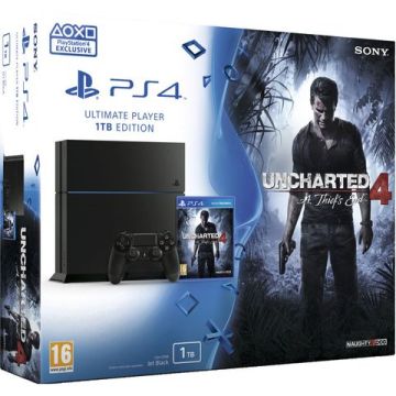 Sony PlayStation 4 1TB Pack-Uncharted 4 A Thief's End (PlayStation 4) Gebruikt