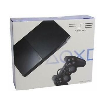 Sony PlayStation 2 Slimline Boxed-Zwart SCPH-90004 (PlayStation 2) Gebruikt