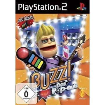 Buzz! Pop Quiz-Duits (PlayStation 2) Gebruikt