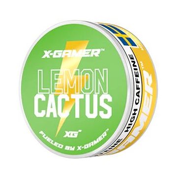 X-GAMER Pouch Energy 14g-Lemon Cactus (Diversen) Nieuw