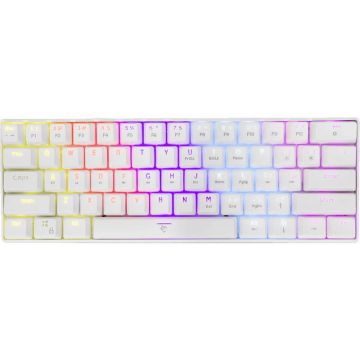 White Shark SHINOBI GK-2022 TKL Mechanical Keyboard-Blue Switches US Layout (PC) Gebruikt