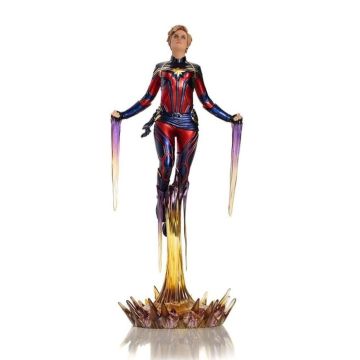 Iron Studios Marvel Avengers Endgame BDS Art Scale 1/10 Statue-Captain Marvel (Diversen) Nieuw