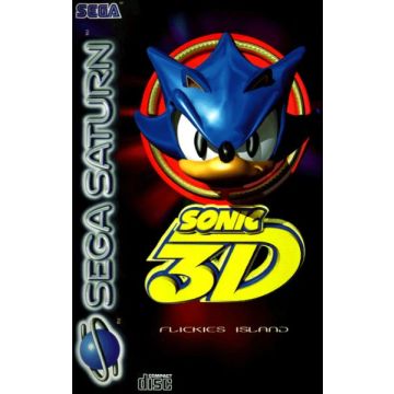 Sonic 3D Flickies' Island-Standaard (Sega Saturn) Gebruikt