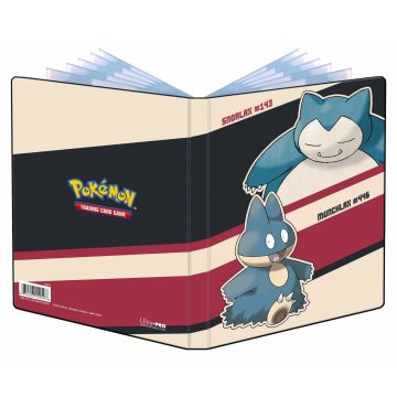 Ultra Pro Pokémon TCG Portfolio 4-Pocket-Snorlax & Munchlax (Diversen) Nieuw
