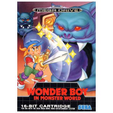 Wonder Boy in Monster World-Standaard (Sega Mega Drive) Gebruikt
