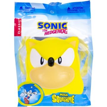 Just Toys Sonic the Hedgehog Mega SquishMe-Super Sonic (Diversen) Nieuw
