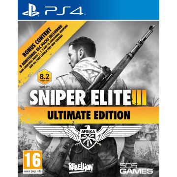 Sniper Elite III Afrika-Ultimate Edition (PlayStation 4) Gebruikt