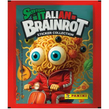 Panini Skifidol Italian Brainrot Stickers-Booster Pack (Diversen) Nieuw
