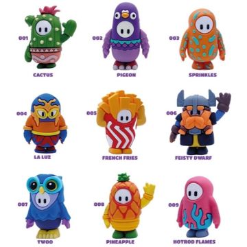 Cool Things 3D Collectible Buddies Capsule Blinde Verpakking-Fall Guys (Diversen) Nieuw