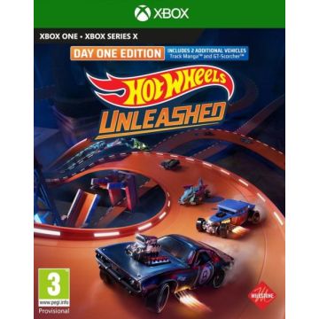 Hot Wheels Unleashed-Day One Edition (Xbox One) Gebruikt