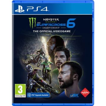 Monster Energy Supercross 6-Standaard (PlayStation 4) Nieuw