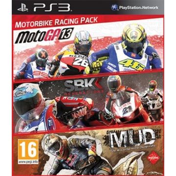 Motorbike Racing Pack MotoGP 13 En SBK Generations En MUD-Standaard (PlayStation 3) Gebruikt
