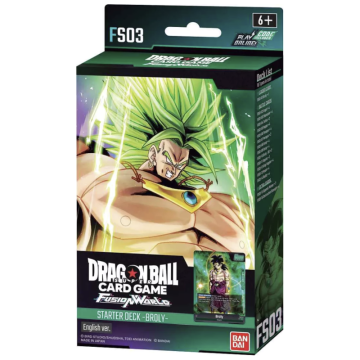 Dragon Ball Super TCG Fusion World Starter Deck-FS03 Broly (Diversen) Nieuw