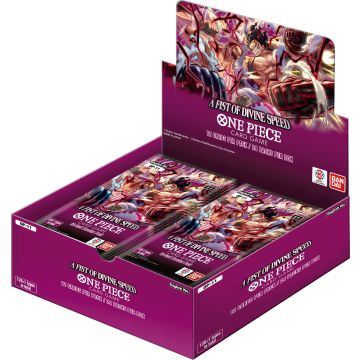 Bandai Namco One Piece TCG A Fist of Divine Speed (OP-11)-Booster Box (Diversen) Nieuw