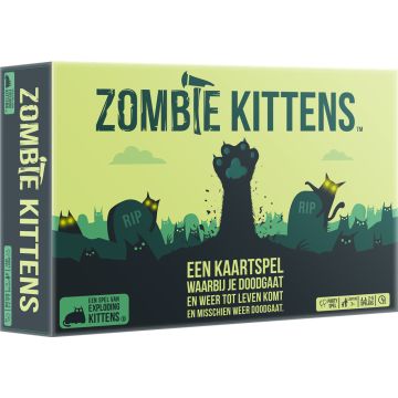 Exploding Kittens Zombie Kittens Card Game-Nederlands (NL) (Diversen) Nieuw