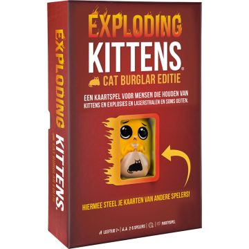 Exploding Kittens A Card Game-Cat Burglar Edition (NL) (Diversen) Nieuw