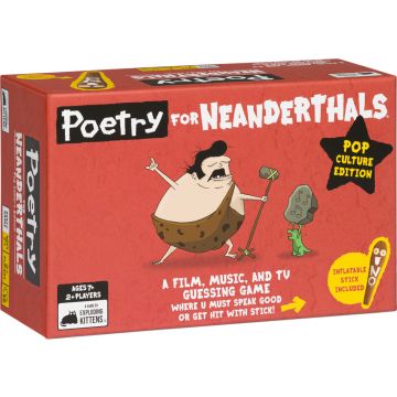 Exploding Kittens Poetry for Neanderthals Card Game-Pop Culture Edition (EN) (Diversen) Nieuw