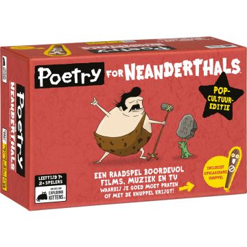 Exploding Kittens Poetry for Neanderthals Card Game-Pop Culture Edition (NL) (Diversen) Nieuw