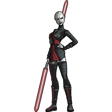 FiGPin Star Wars The Clone Wars Enamel Pin Button-Asajj Ventress (Diversen) Nieuw
