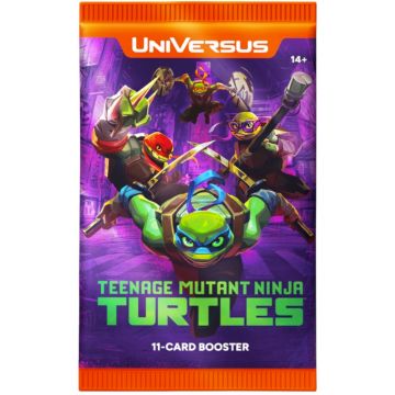 UniVersus TCG Teenage Mutant Ninja Turtles-Booster Pack (Diversen) Nieuw