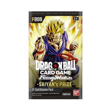 Dragon Ball Super TCG Fusion World Saiyan's Pride FB-08-Booster Pack (Diversen) Nieuw