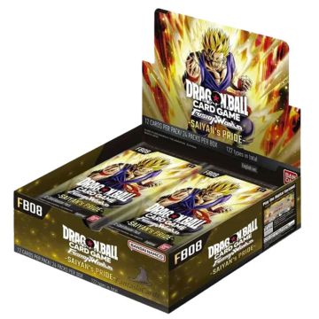 Dragon Ball Super TCG Fusion World Saiyan's Pride FB-08-Booster Box (Diversen) Nieuw