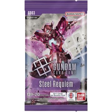 Bandai Gundam TCG Steel Requiem-Booster Pack (Diversen) Nieuw