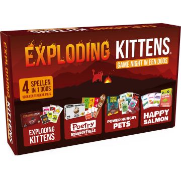 Exploding Kittens Game Night in a Box-Nederlands (Diversen) Nieuw