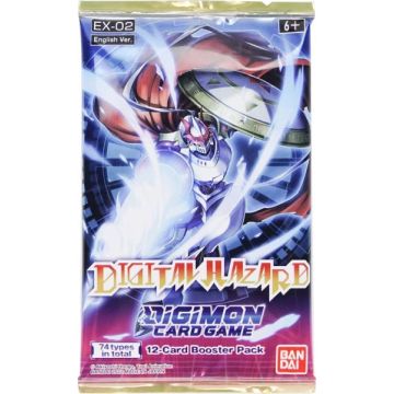 Bandai Digimon TCG Digital Hazard EX-02-Booster Pack (Diversen) Nieuw