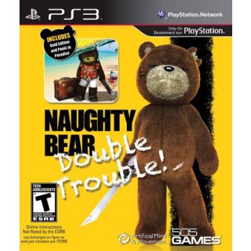 Naughty Bear Double Trouble-Gold Edition Amerikaans