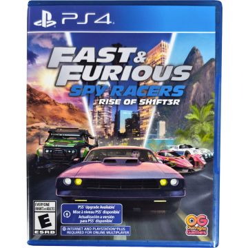 Fast & Furious Spy Racers Rise of SH1FT3R-Amerikaans (PlayStation 4) Nieuw