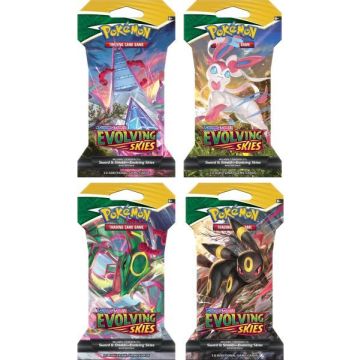 Pokémon TCG Sword & Shield Evolving Skies-Sleeved Booster Pack (Diversen) Nieuw