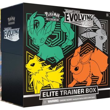Pokémon TCG Sword & Shield Evolving Skies Elite Trainer Box-Jolteon (Diversen) Nieuw