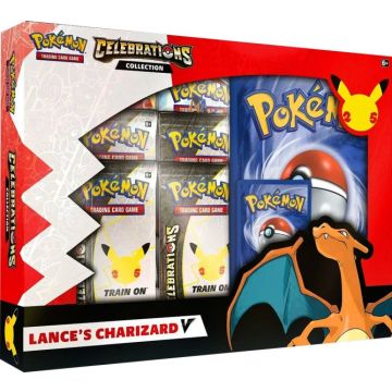 Pokémon TCG Celebrations V Collection Box-Lance's Charizard V (Diversen) Nieuw