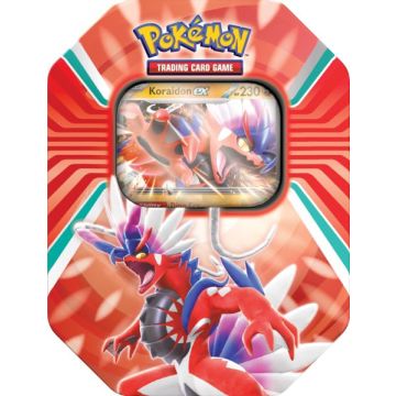 Pokémon TCG Scarlet & Violet Paldea Legends Tin-Koraidon (Diversen) Nieuw