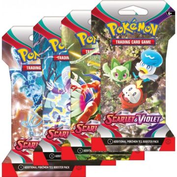 Pokémon TCG Scarlet & Violet-Sleeved Booster Pack (Diversen) Nieuw
