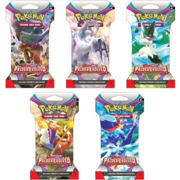Pokémon TCG Scarlet & Violet Paldea Evolved-Sleeved Booster Pack (Diversen) Nieuw