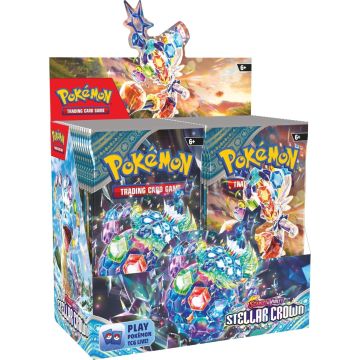Pokémon TCG Scarlet & Violet Stellar Crown-Booster Box (Diversen) Nieuw